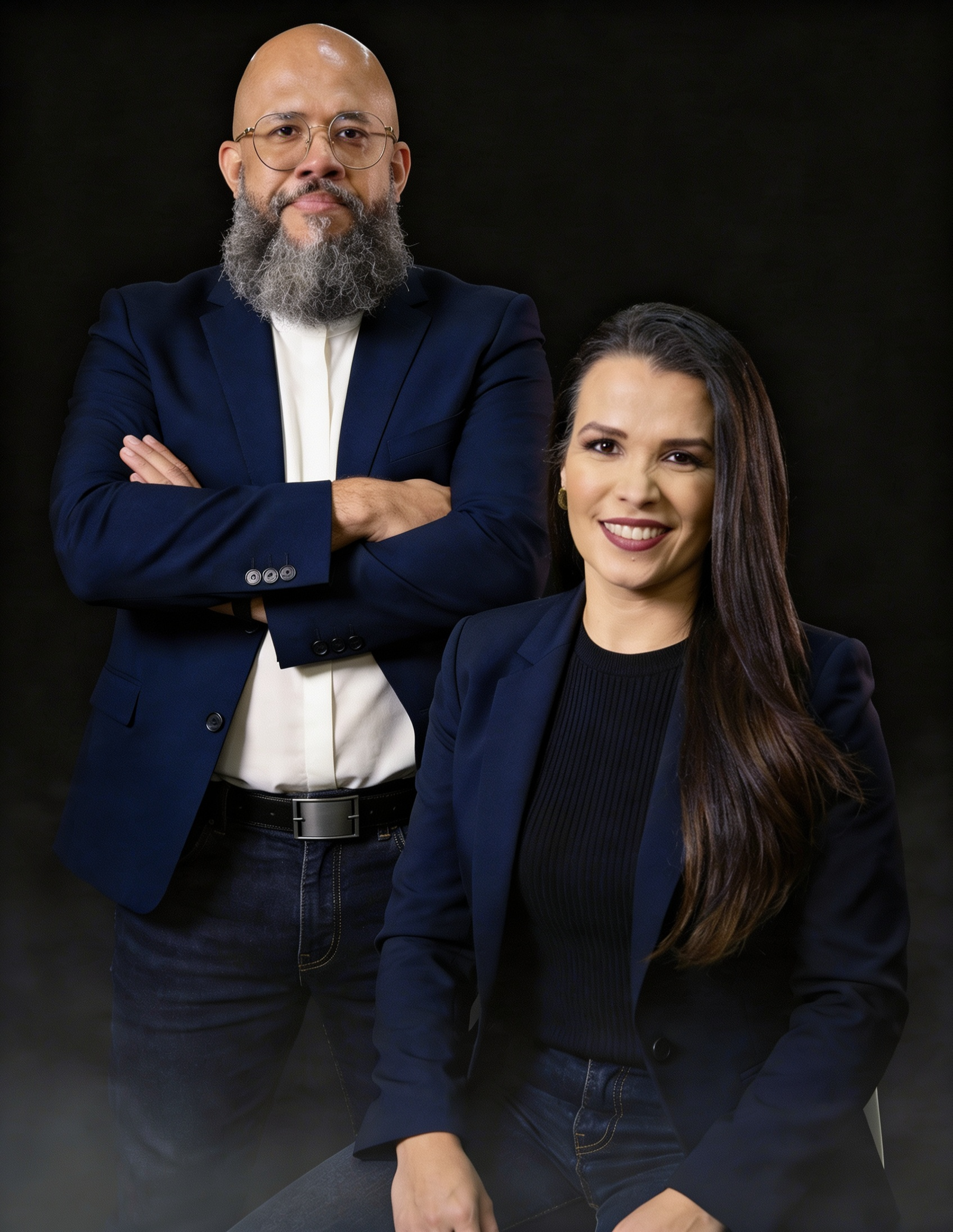 Giovanna Carranza e Jobson Castelo Branco